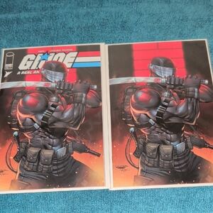 GI Joe Silent Missions #21  Sajad Shah Trade/Virgin Variant  LTD 750  2 Book Lot